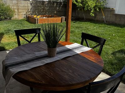 Wood Dining Table With 6 Chairs