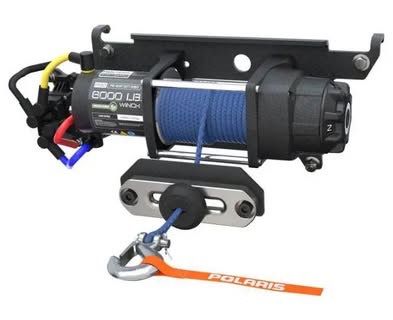 Polaris 6000 lb UTV winch