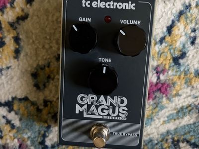 TC Electronic Grand Magus Overdrive Distortion pedal