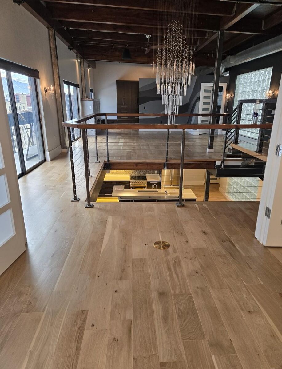 Wood Floor Refinishing and Installs. LVP & Enginee