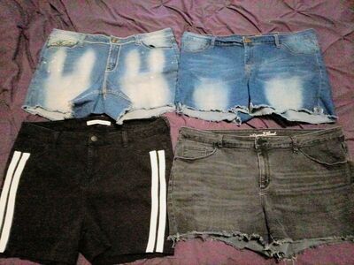 4 pair shorts plus size 20w