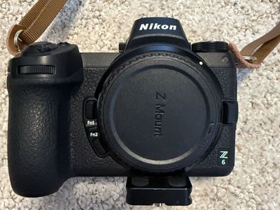 Nikon Z6 Mirrorless Digital Camera Body - FX-Format, 24.5MP, 4K UHD, Full HD, Wi-Fi, Bluetooth