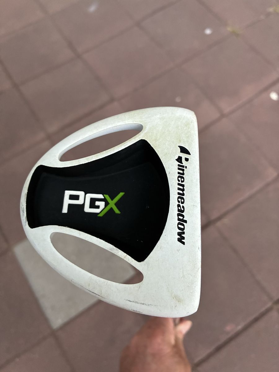 Pinemeadow PGX White Golf Putter - RH 35”