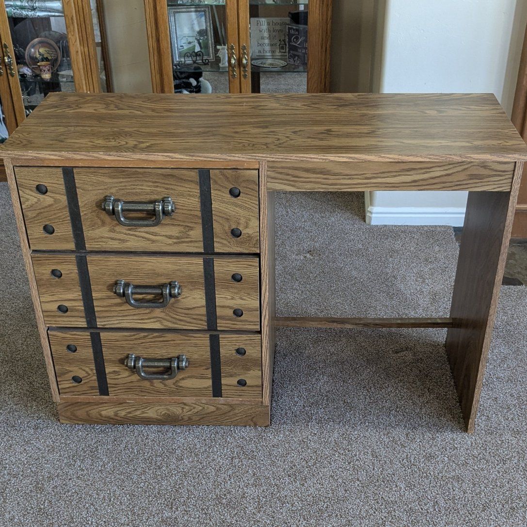 Rustic Vintage Style Pirate Writing / Computer Desk