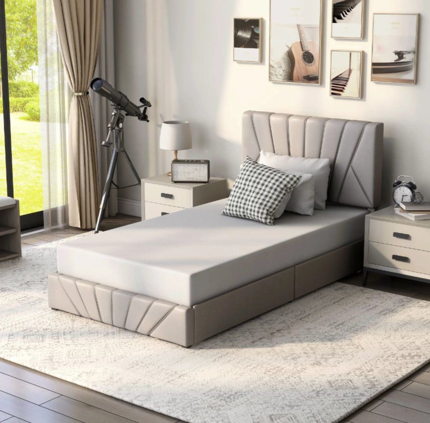 Unopened TwinXL 8in Memory Foam Mattress
