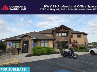 Office Space for Sublease on Hwy 89 in Pleasant View