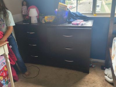 PENDING Pick up FREE Black Dresser