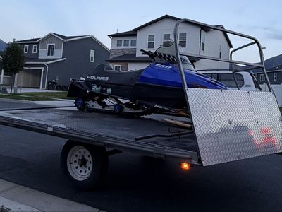 1999 Polaris RMK 700 + 2005 Snowmobile Trailer