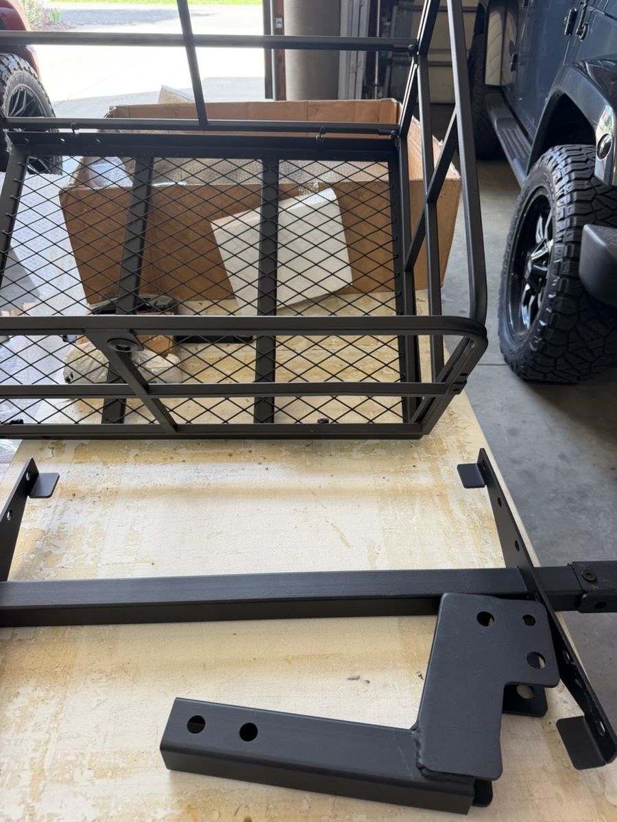 Trailer Hitch Cargo Rack