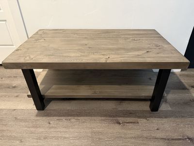 Brand New Alaterre Furniture Pomona Solid Wood Coffee Table