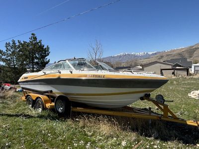 Ski Boat and Tent Trailer