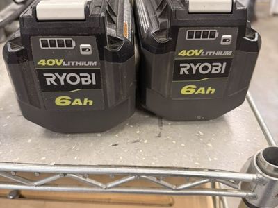 Ryobi 40 V Batteries