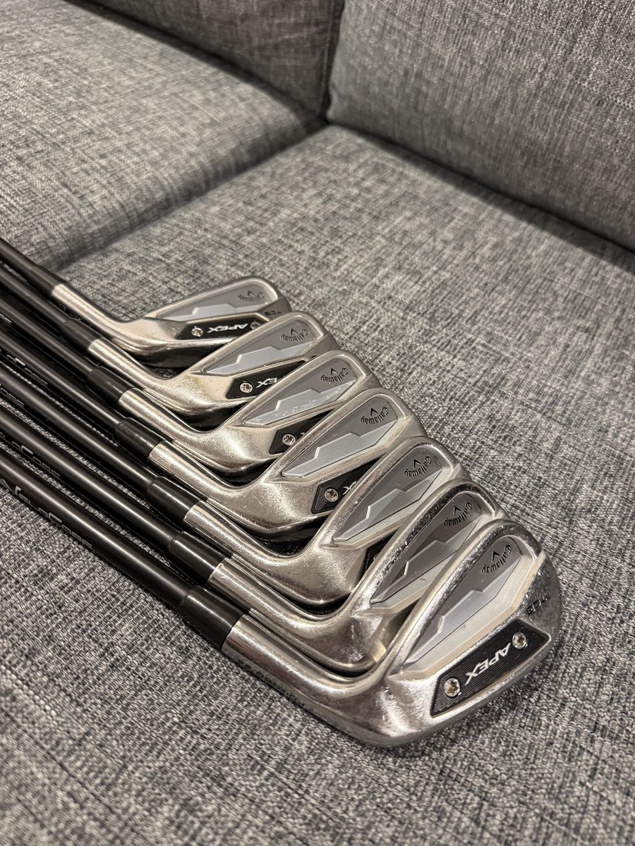 Callaway Apex TCB Forged Iron Set 4-PW Axiom Velocore 125X