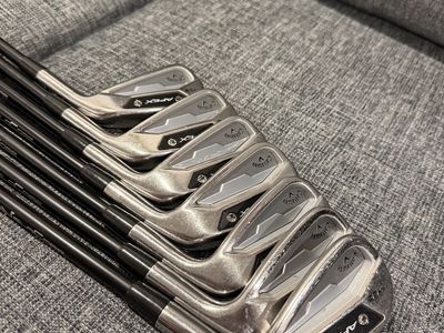 Callaway Apex TCB Forged Iron Set 4-PW Axiom Velocore 125X