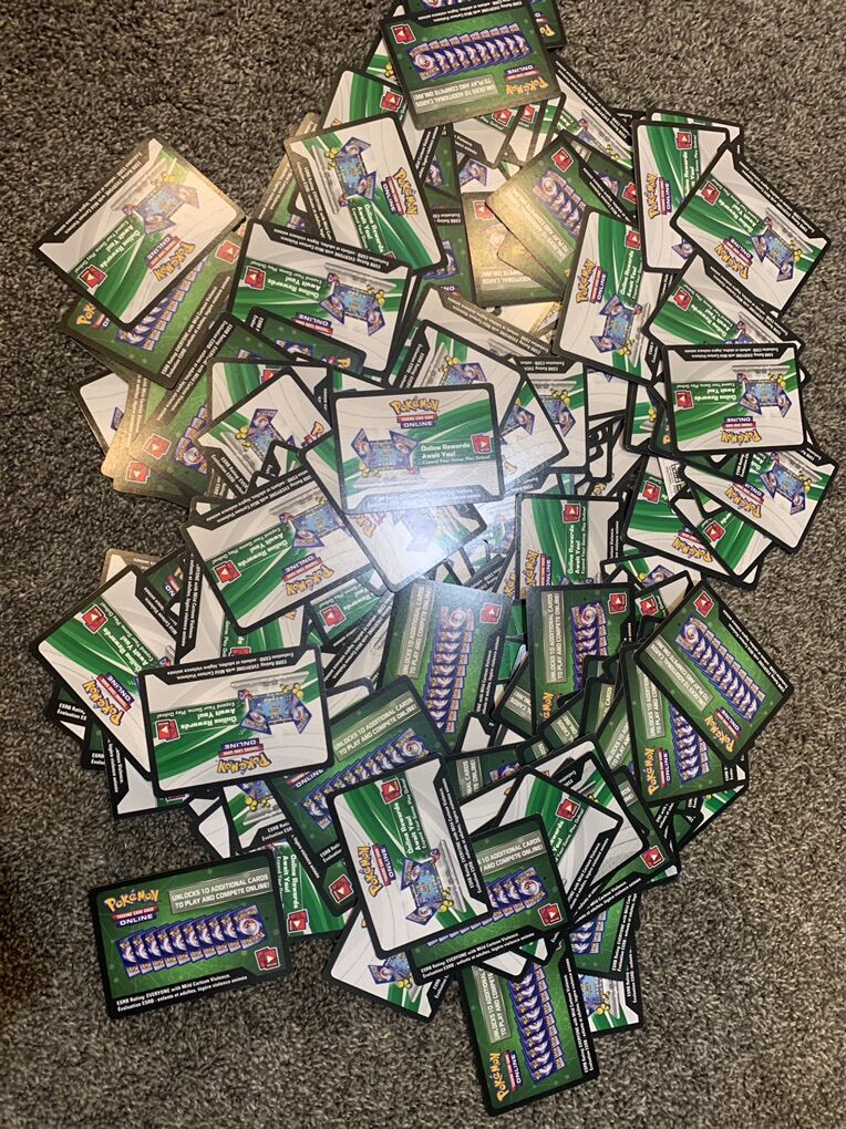 Pokemon TGC Online Pack Cards