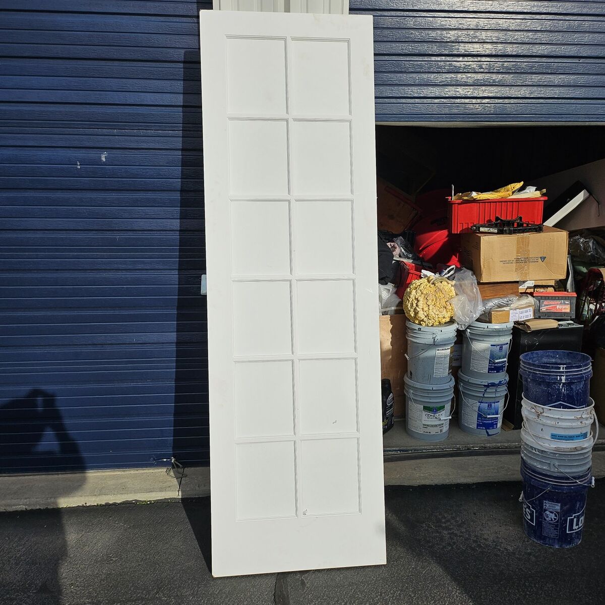 Tall door with twelve windows