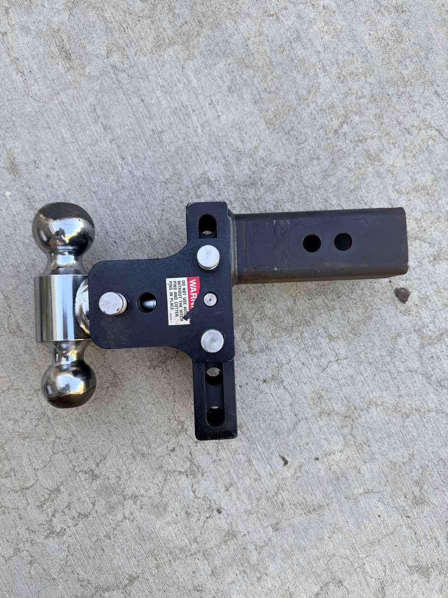 B&W 5" Drop Hitch Adjustable Ball mount
