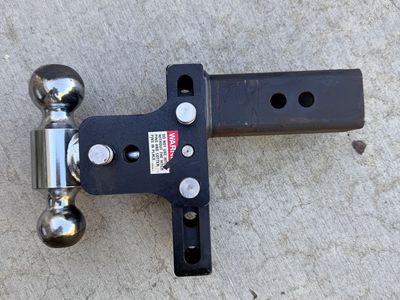 B&W 5" Drop Hitch Adjustable Ball mount
