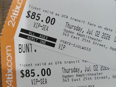 BUNT. Ogden Twilight Concert Tickets - July 2, 2026 - VIP, All Ages,