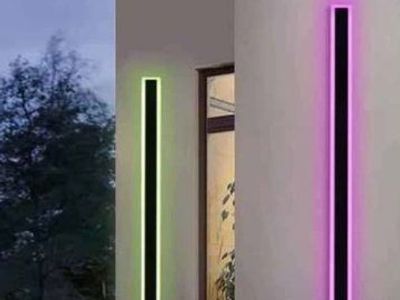 Set of two Ozarke immense RGB OUTDOOR Wall lamp ip