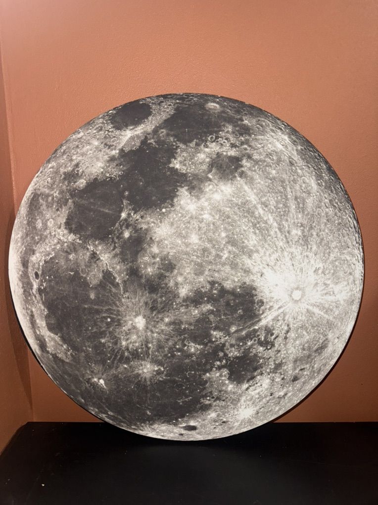Moon Print Decor