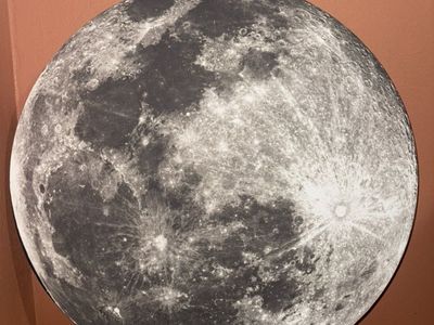 Moon Print Decor