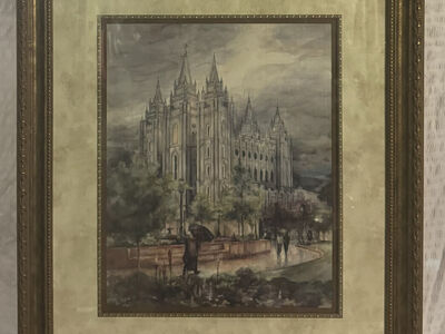 Salt Lake Temple Picture