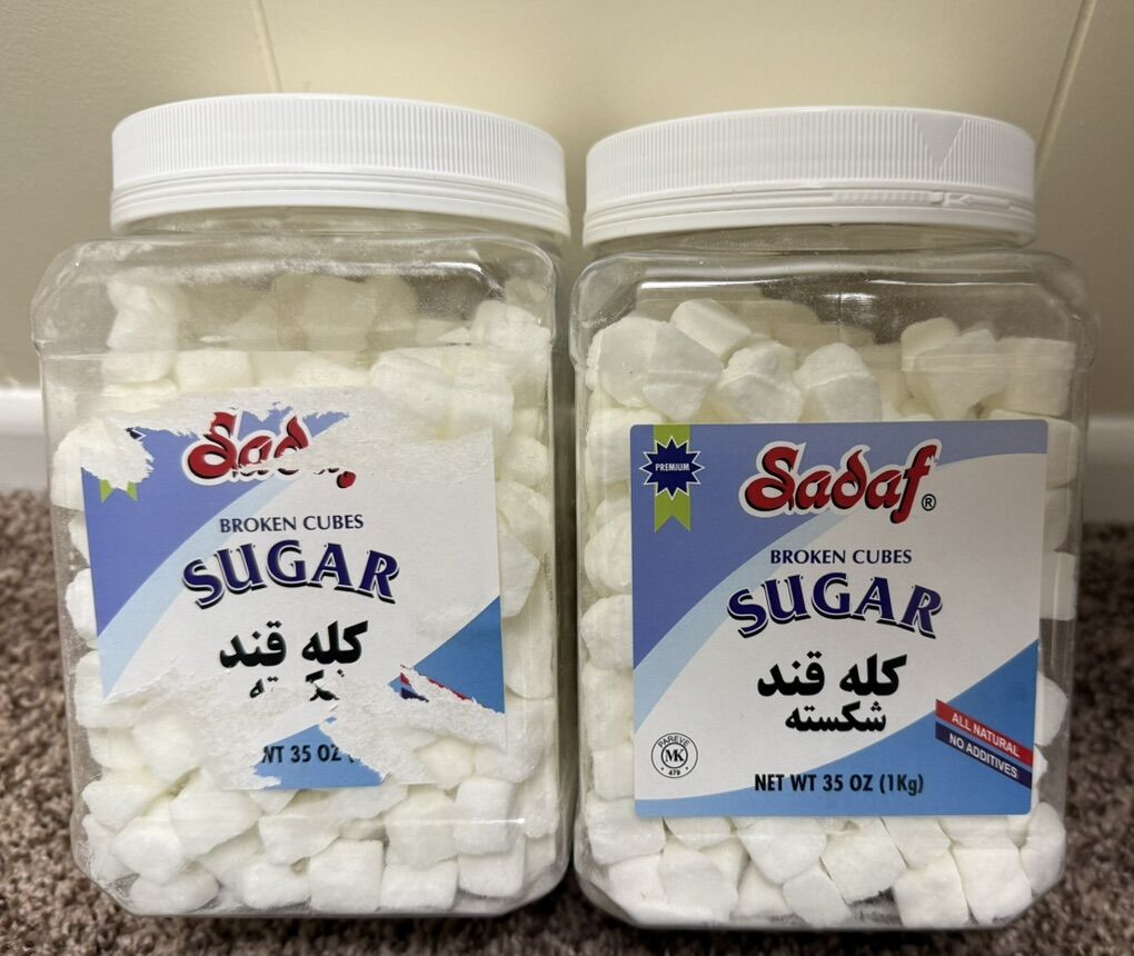 Broken Cubes Sugar 35 OZ, 2 pk.