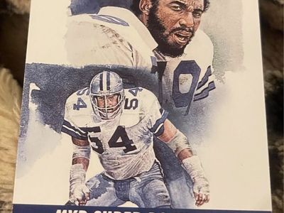 Harvey Martin MVP Super Bowl card (1990)