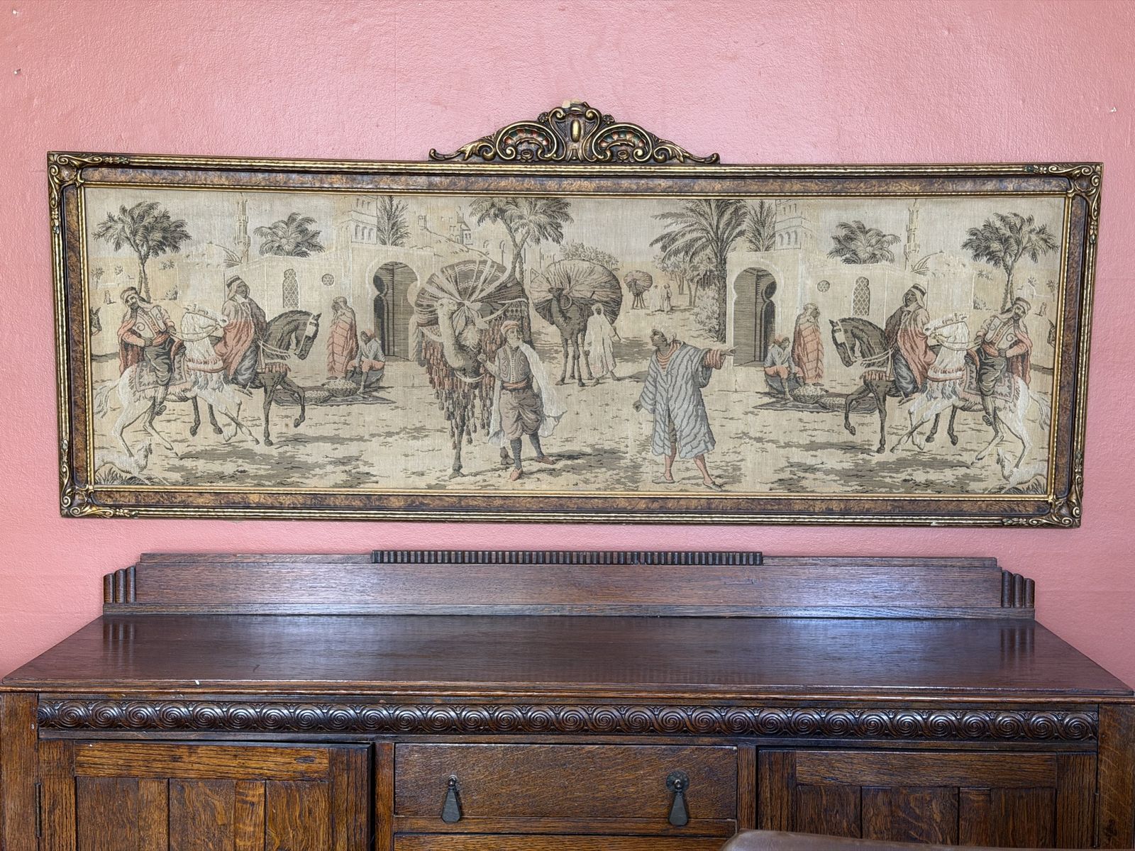 Tapestry In Antique Frame