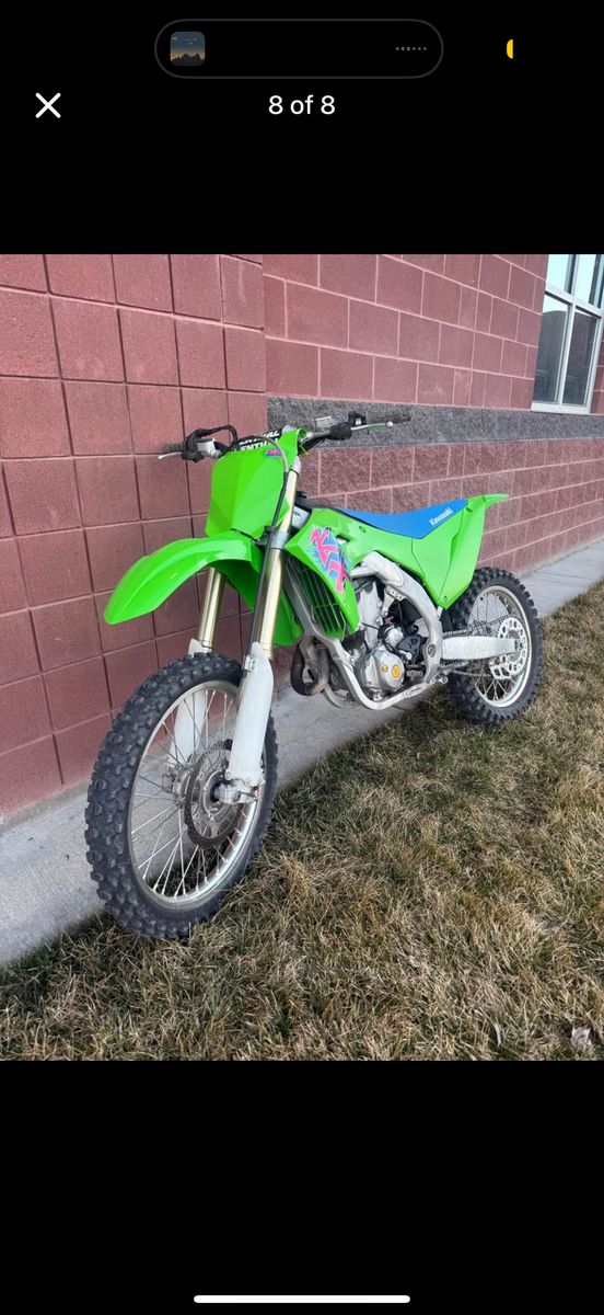 2024 Kawasaki KX450 Dirt Bike - Well-Maintained Off-Road Motorcycle