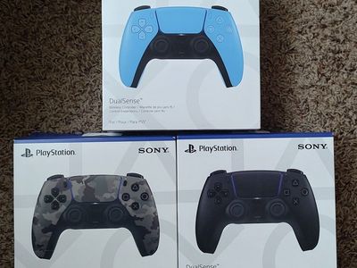 New PS5 DualSense controllers