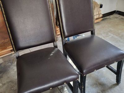leather chairs