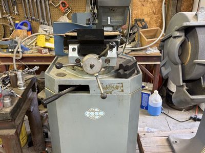 SOCO MACHINERY CO., LTD. M-2500 Cold Saw - Industrial Metal Cutting Machine, 3 Phase 60Hz