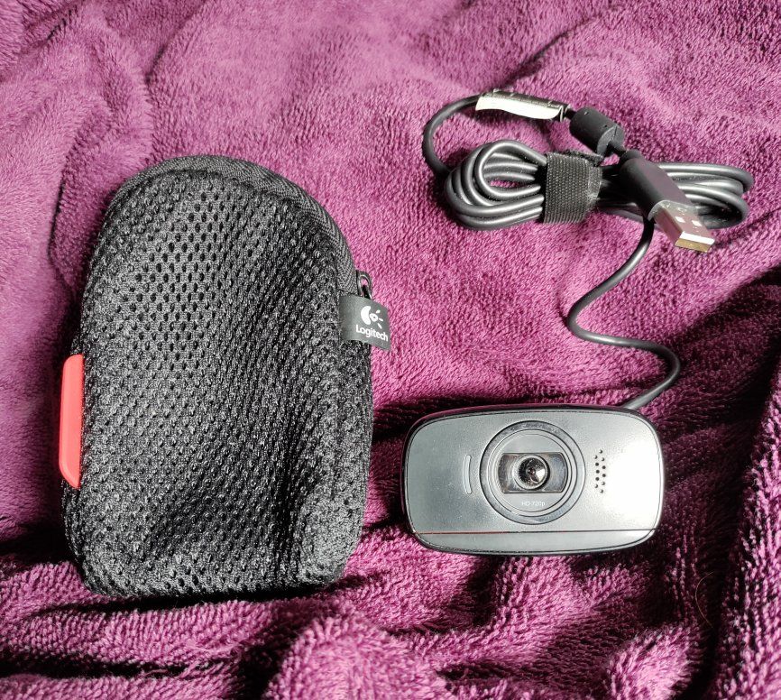 Logitech HD C920 Webcam 1080p, Black, with Built-in Microphone and Privacy Shutter