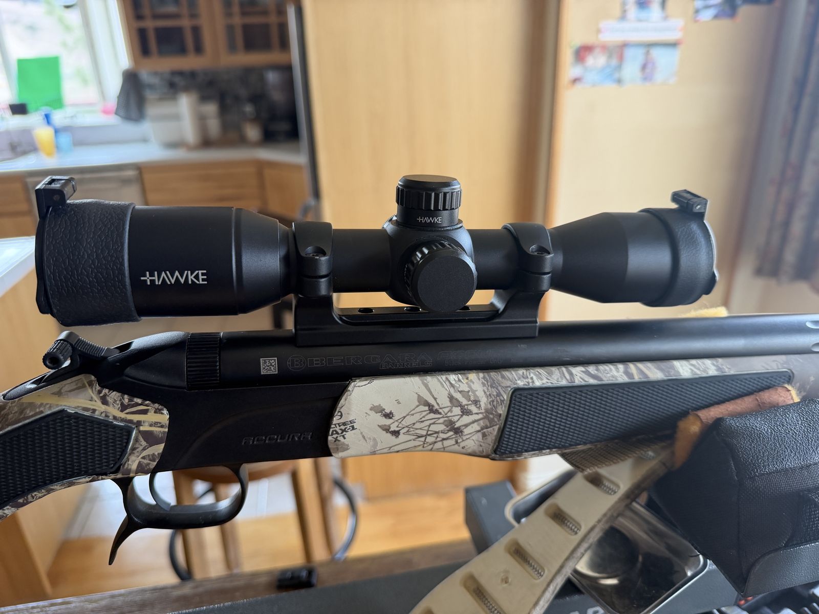 1x Hawke scope w or w/o cva mounts
