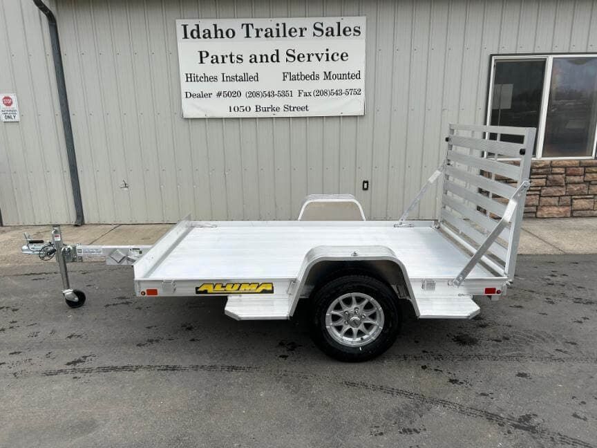 2027 Aluma 638S-TG 63'x8' Aluminum Utility Trailer