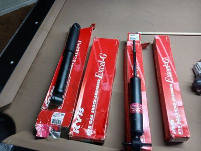 New KYB Excel-G Gas Shock Absorbers - Full Set of 4 (Fits 1963-1982 Corvette