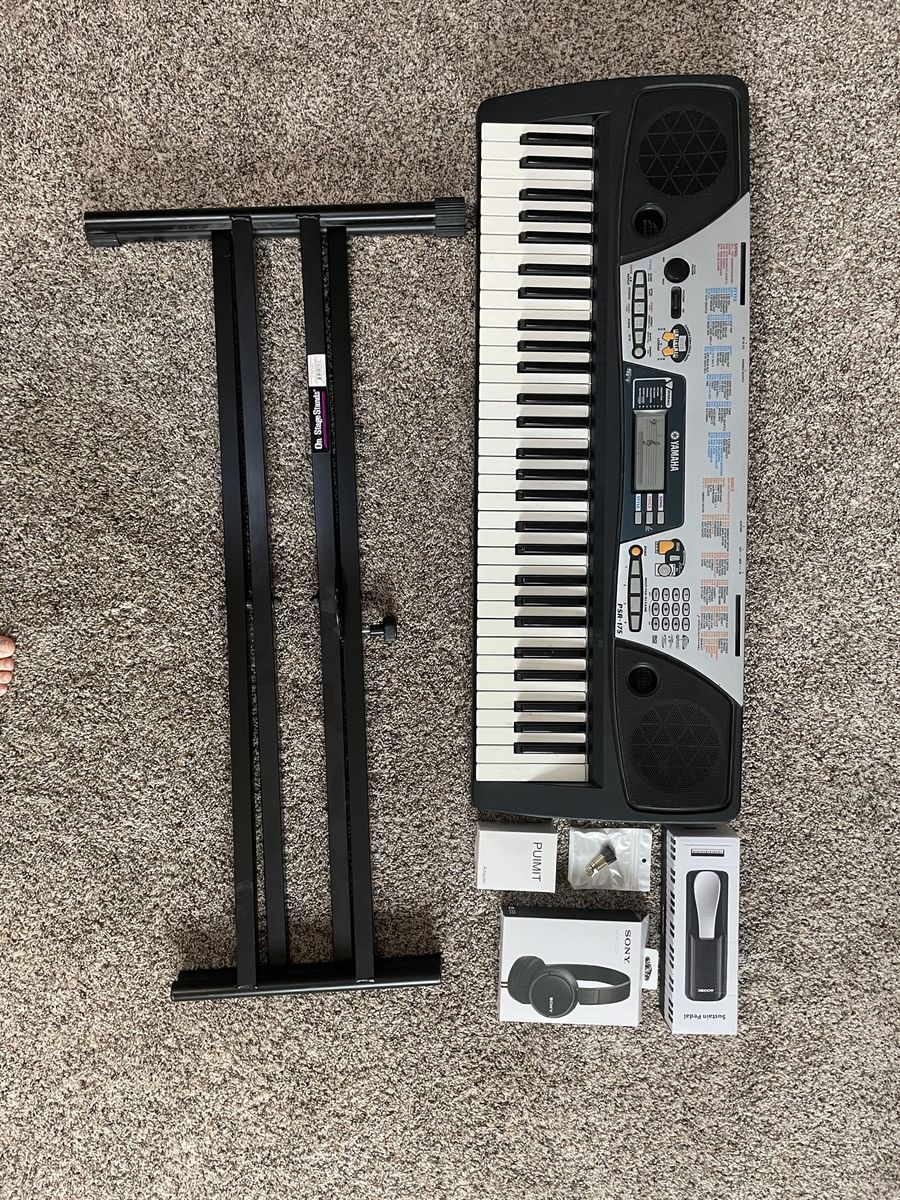 Piano and accessories