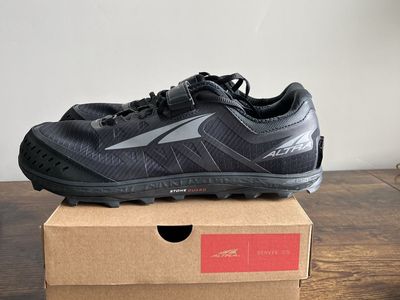 Altra King MT 2 Men's Trail Running Shoes - Black - Size 12.5 - FootShape, StoneGuard
