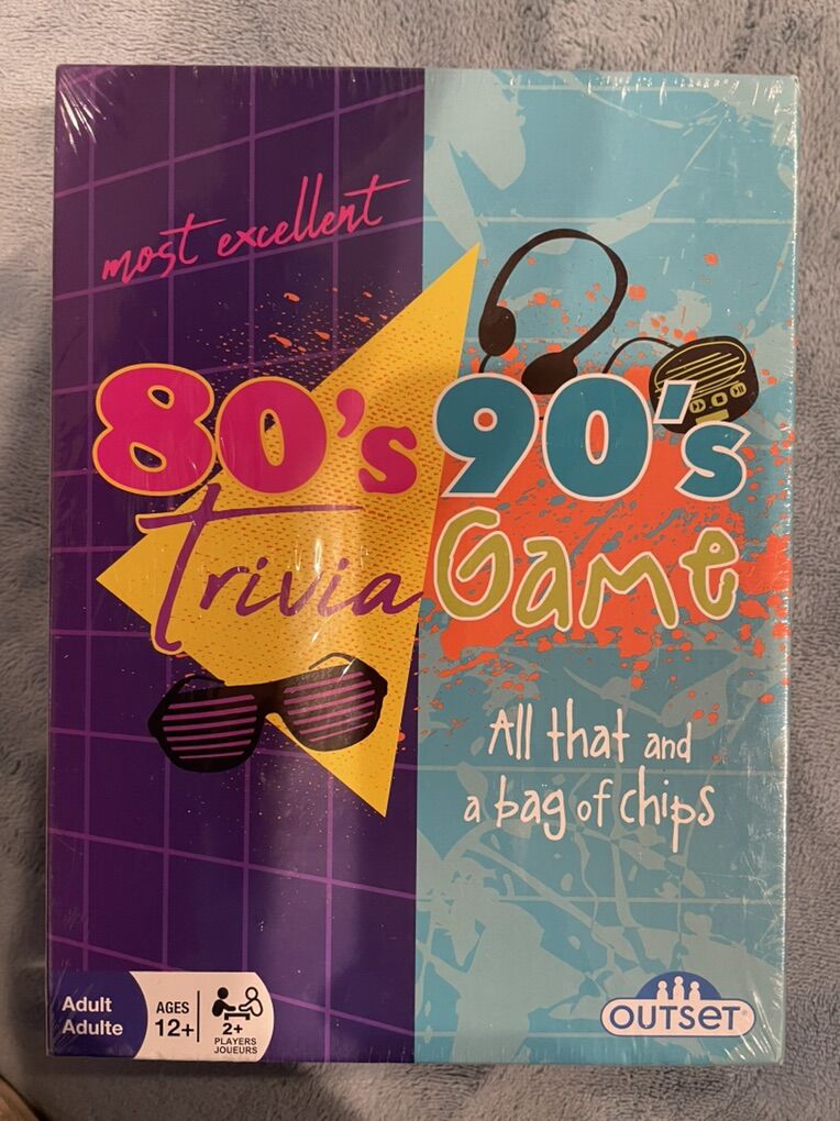 80's/90's Trivia Game New