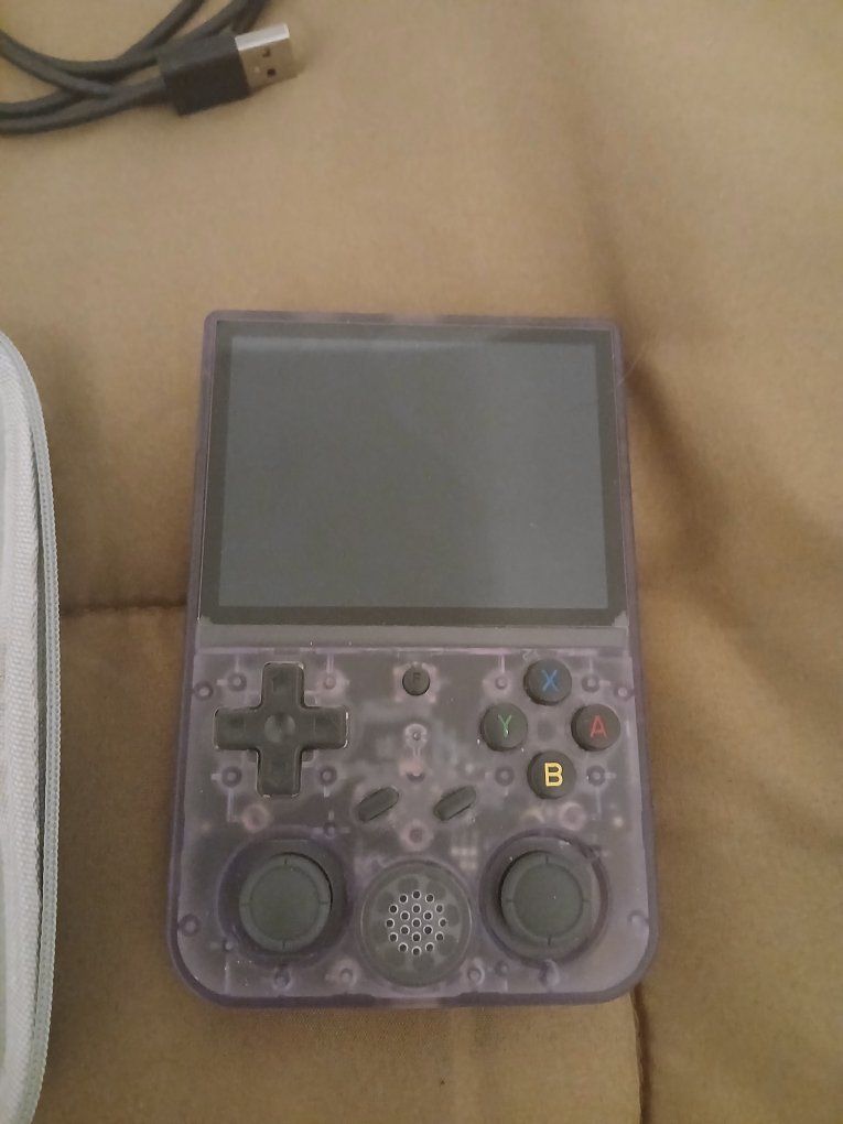 RG353V Retro Handheld Game Console Dual OS Android 11 Linux 64GB TF Card Pre-Installed Games WiFi