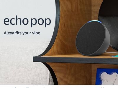 Amazon Echo Pop Smart Speaker with Alexa (White) - Compact Smart Home Assistant