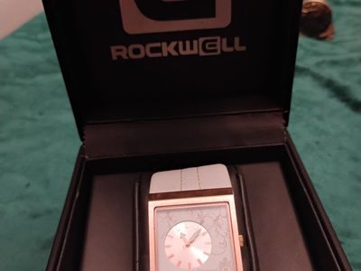 New. Rockwell Time Mercedes Series Leather Strap Watch with Original Box