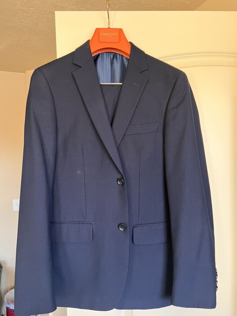 Mens Suit / 36 S / Giorgio Fiorelli Blue Navy