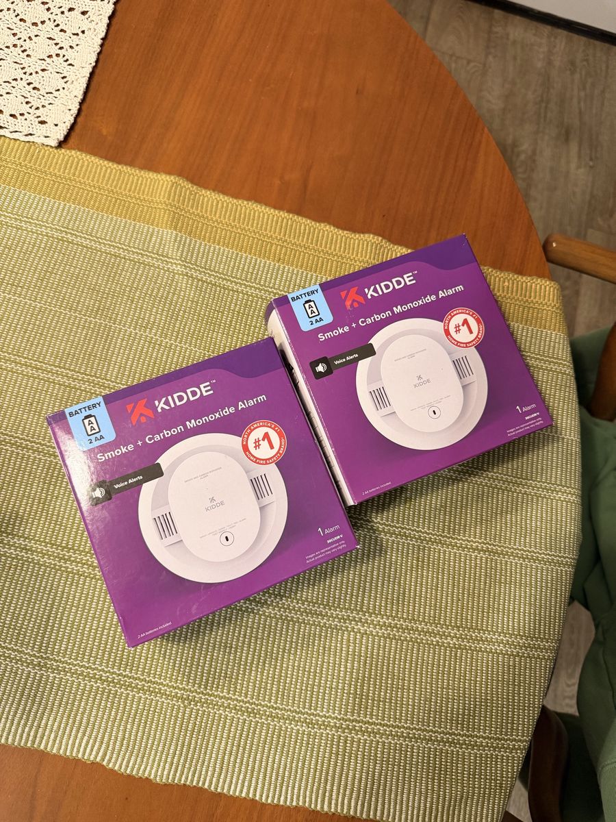 2x Kidde Smoke and Carbon Monoxide Alarm Model 30CUDR-V New in Box