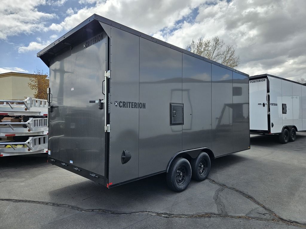 8x18 / 8.5x18 .080 Aluminum Exterior Enclosed Cargo Trailer Criterion 2026
