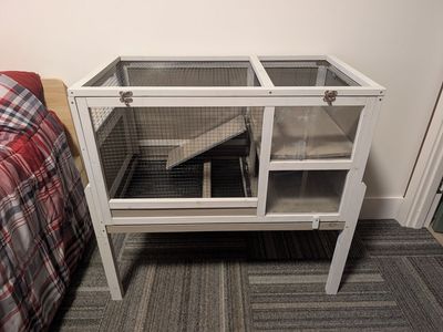 Rabbit hut/cage for sale