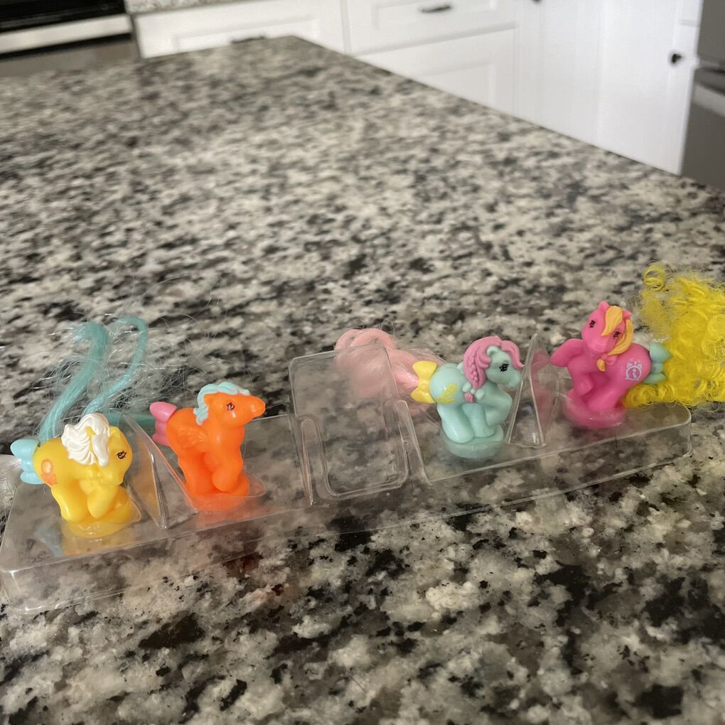 Vintage my Little Pony G1 Petite Ponies Lot Of 4