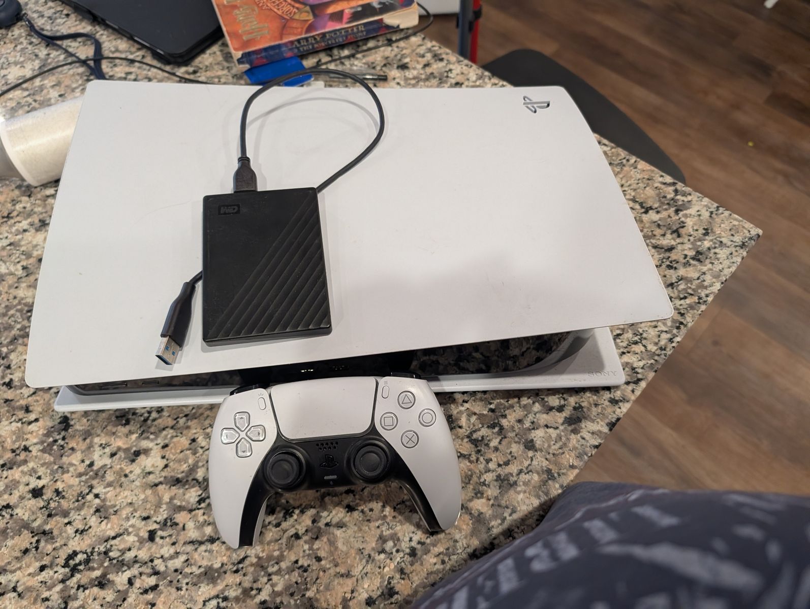 Used PS5 with external hard drive 1 TB